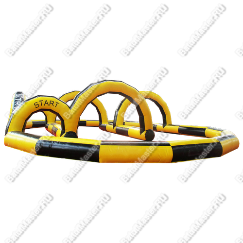 Надувная гоночная трасса "Предел 2" 12*12*3 м