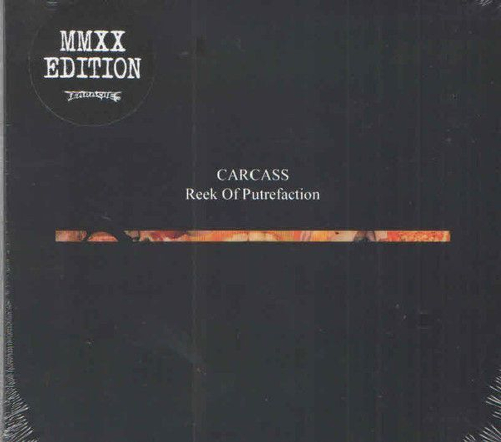 CARCASS - Reek Of Putrefaction DIGIPAK, музыкальный компакт диск