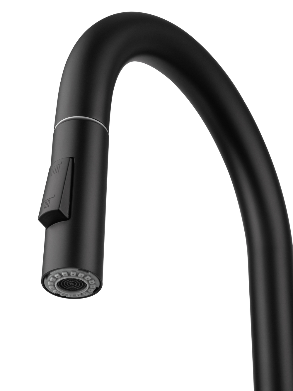 Смеситель для кухни с выдвижным изливом WONZON & WOGHAND, Черный матовый (WW-A20782-MB)