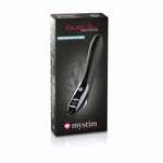 Черный вибратор с миостимуляцией Mystim Electric Eric Black Edition - 27 см. (Цвет: черный)