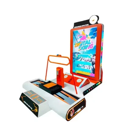 Симулятор горных лыж с видео игрой