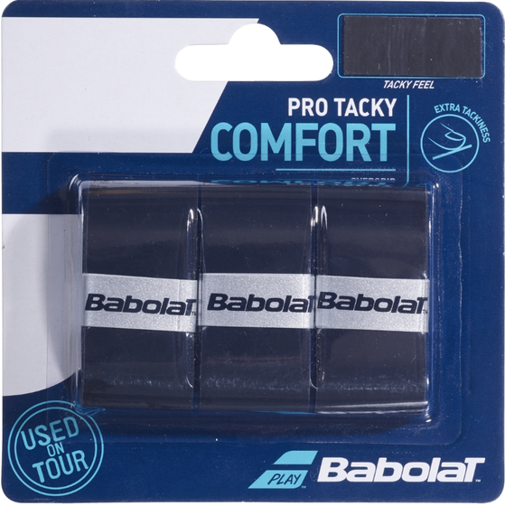 Овергрипы Babolat Pro Tacky BK (3 шт.), арт. 653039-105