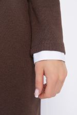 Платье Деловой стиль (шоколад) П12761-12М LT Collection