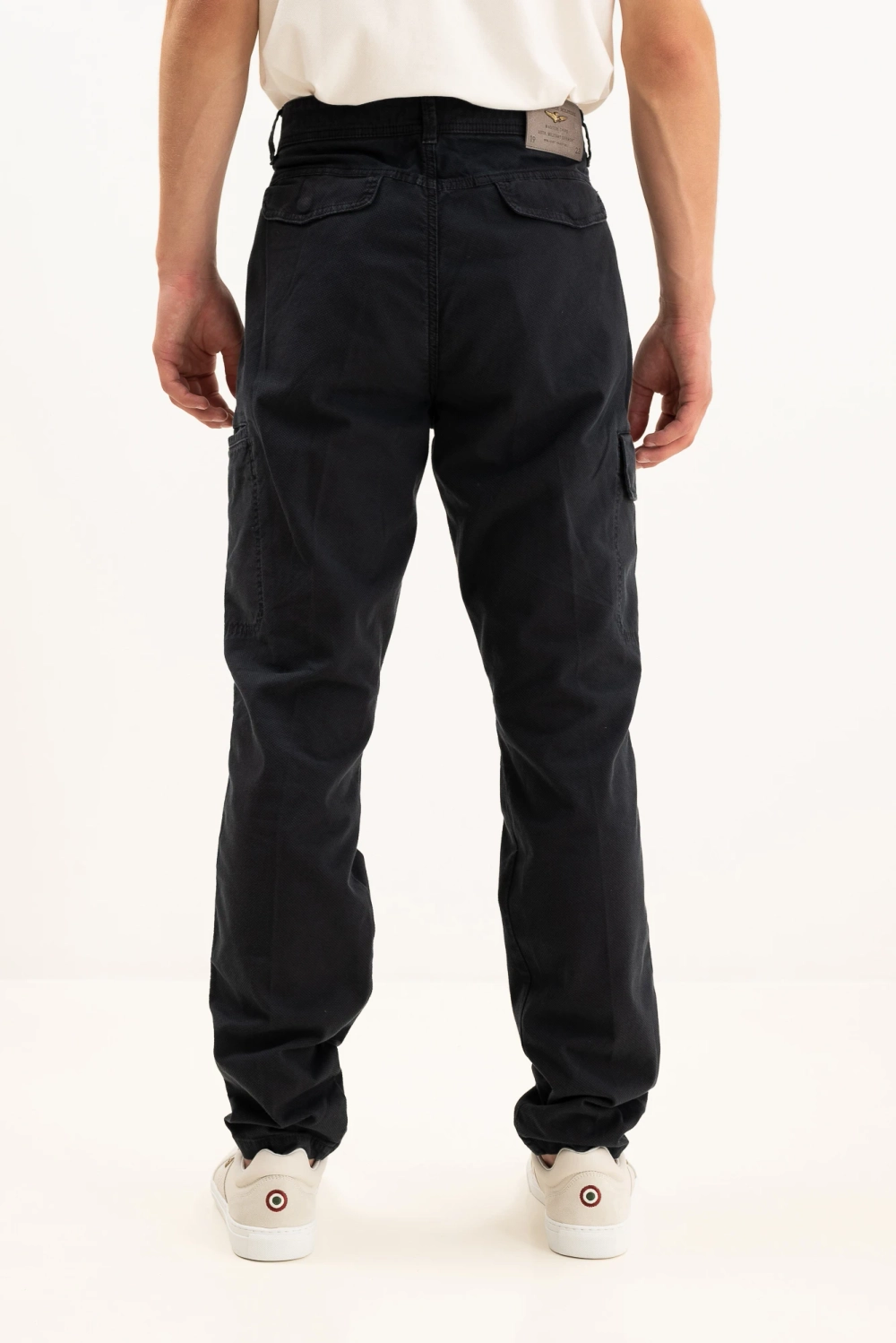 Брюки карго муж. AERONAUTICA 1561 черный