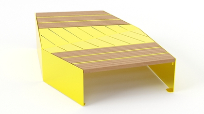 Скамья-вазон Модуль 3 SK00349