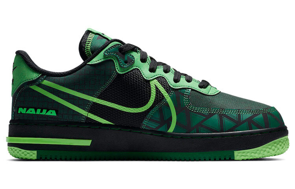 Кроссовки Nike Air Force 1 Low React Qs "Naija"