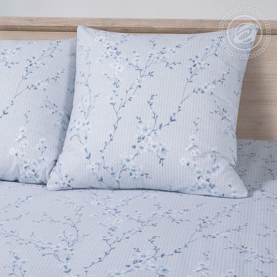 Евро комплект постельного белья Гейша бязь Зима-Лето