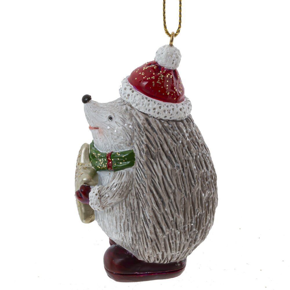 GAEM Фигурка декоративная подвесная "Ежик", L4 W5 H8 см, 4в.