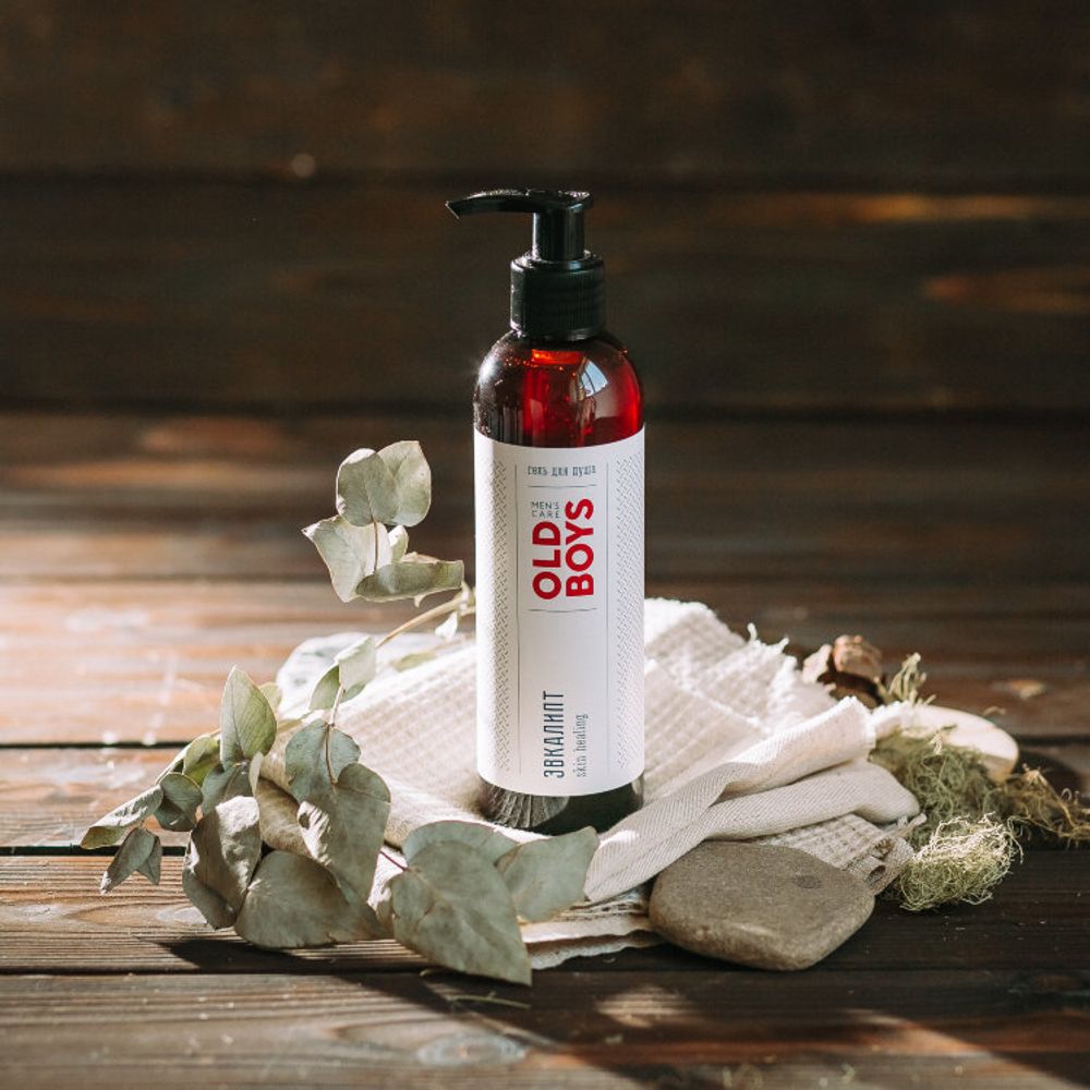 ГЕЛЬ ДЛЯ ДУША OLD BOYS "ЭВКАЛИПТ", 250 мл (Краснополянская косметика)