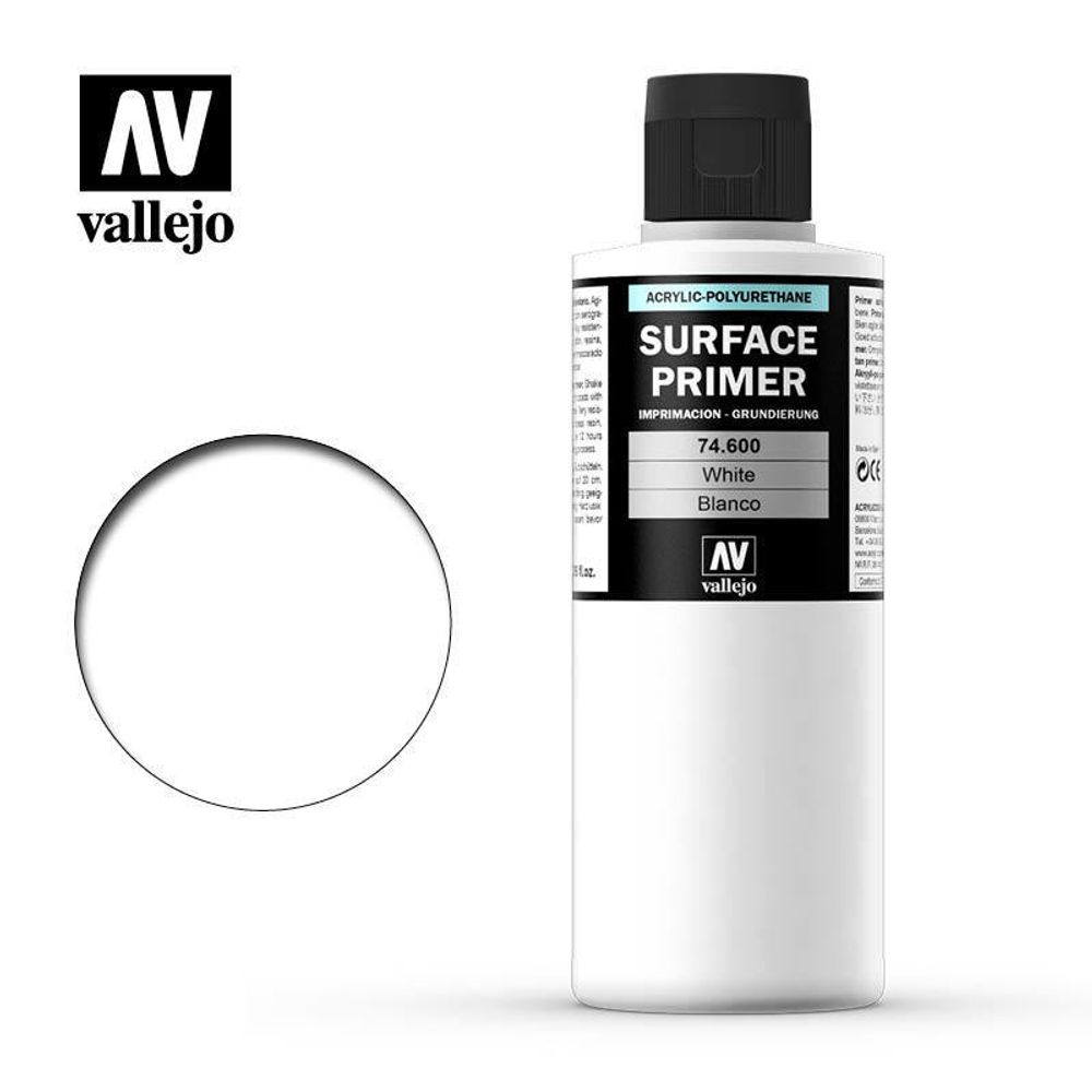 Surface primer 600-200ml. White