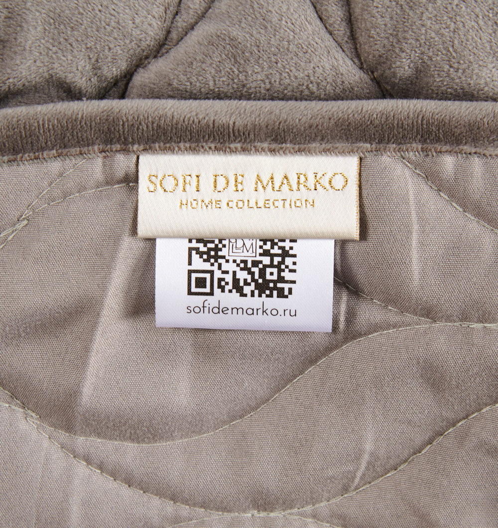 Покрывало 240x280 Sofi De MarkO Нобилис серое