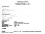 PARMANTHEME 184011 100%/ ПАРМАНТЕН 184011 CAS -