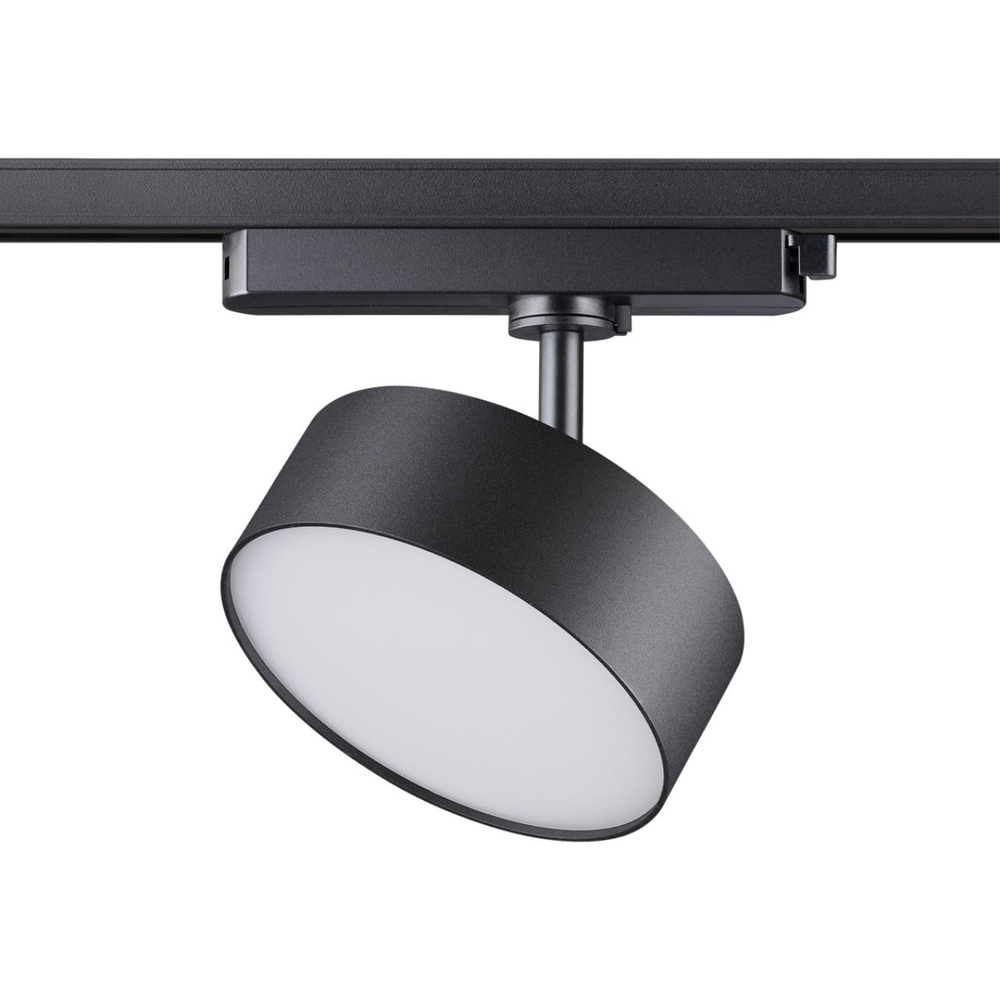 358756 PORT NT21 215 черный Светильник трековый однофазный трехжильный IP20 LED 24W 4000K 2100Лм 100-265V PROMETA