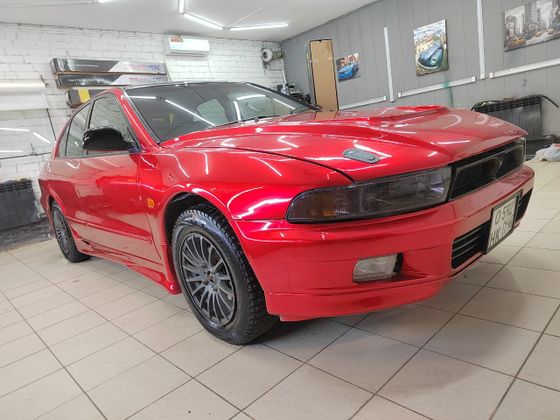 Пленка PET перламутровая красная глянцевая Metallic Red Carbins