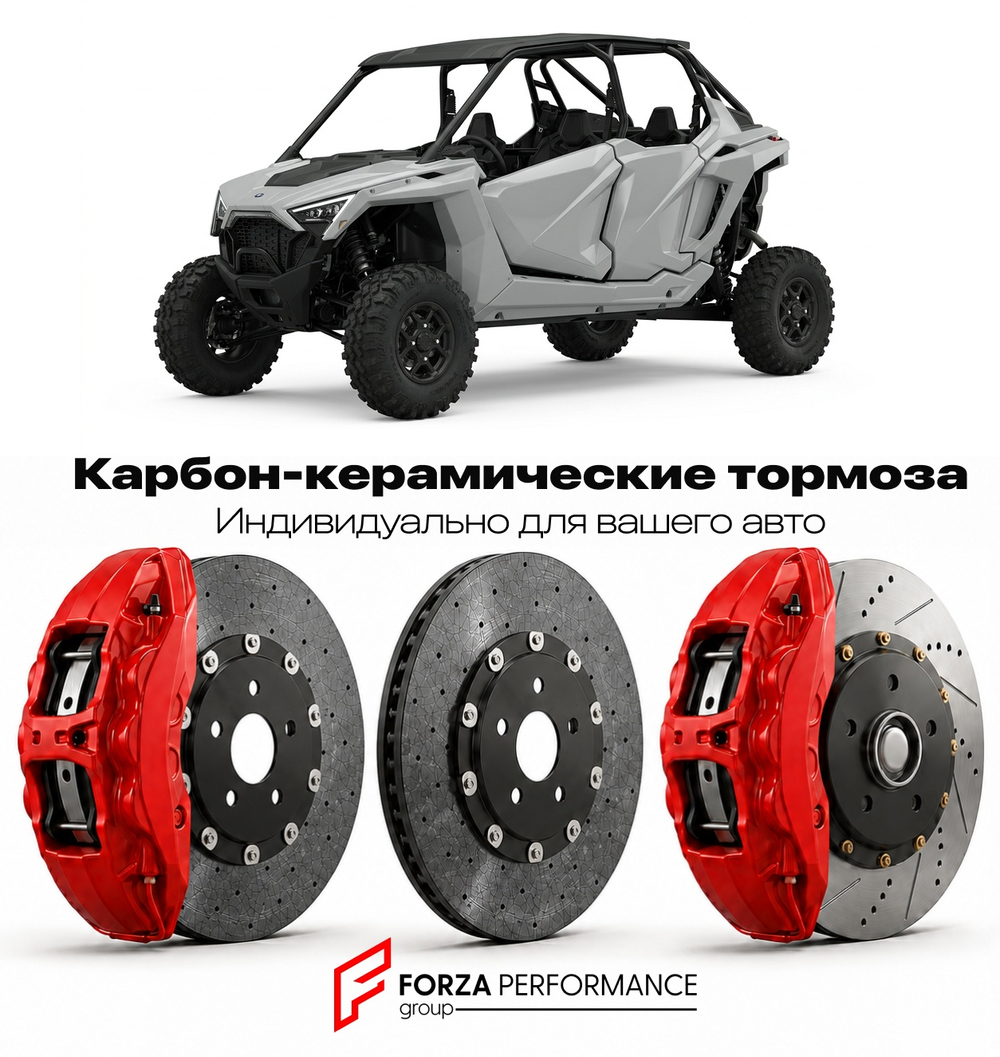Карбон-керамическая тормозная система для Polaris RZR Pro XP 2020-2026 Поларис