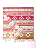 Шарф теплый с орнаментом Сканди