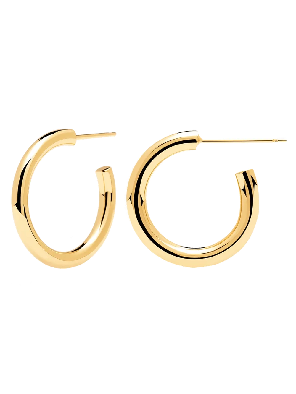 Серьги Supreme Cloud серебро 925 пробы покрытое золотом