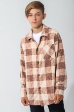 Толстовка мальчик Рубашка Гамбит-2 Виотекс БЕЖЕВЫЙ