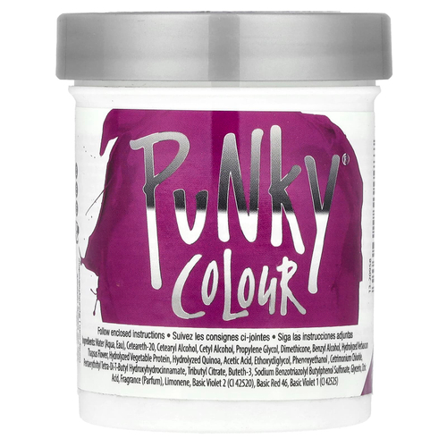 Punky Colour, полуперманентная краска-кондиционер для волос, фиолетовый, 100 мл (3,5 жидк. унции)