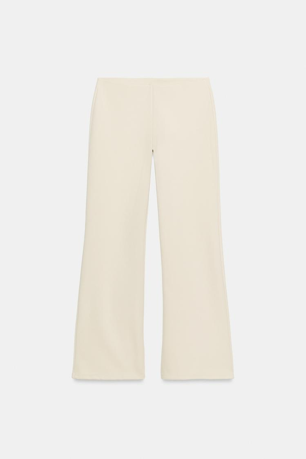 ZARA БРЮКИ ПАЛАЦЦО, ЭКРЮ