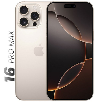 Смартфон Apple iPhone 16 Pro Max 512 ГБ («Пустынный титан» | Desert Titanium)