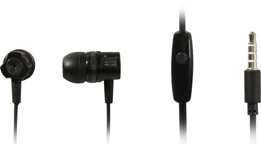 Наушники с микрофоном CANYON &lt;CNE-CEP3DG&gt; Dark Gray (шнур 1.2м)