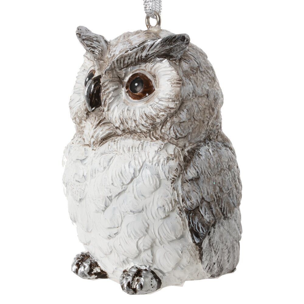 GAEM Фигурка декоративная подвесная "Сова", L7 W7 H8,5 см