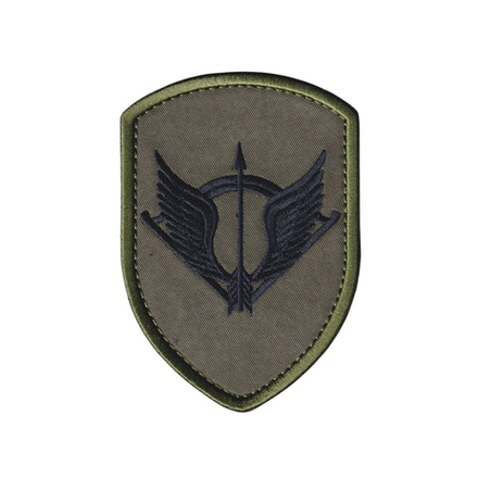 Нашивка ( Шеврон / Патч / Patch ) Тактическая ССО ( Силы Специальных Операций РФ ) Полевая Черная