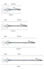Складная лопата трансформер (9 в 1)