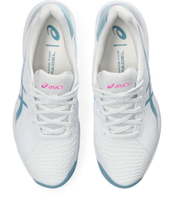 Женские кроссовки для Падел Asics Solution Swift FF Padel - white/gris blue