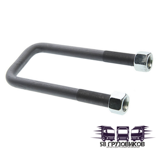 Стремянка передней рессоры Jac N90, Камаз Компас 9