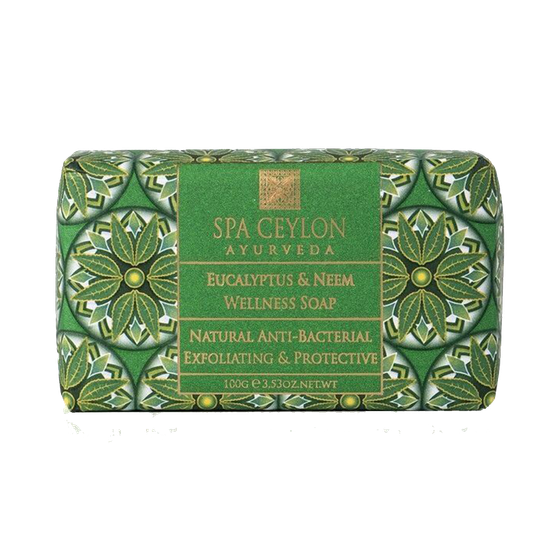 Натуральное антибактериальное мыло "Эвкалипт и Ним" (100гр)