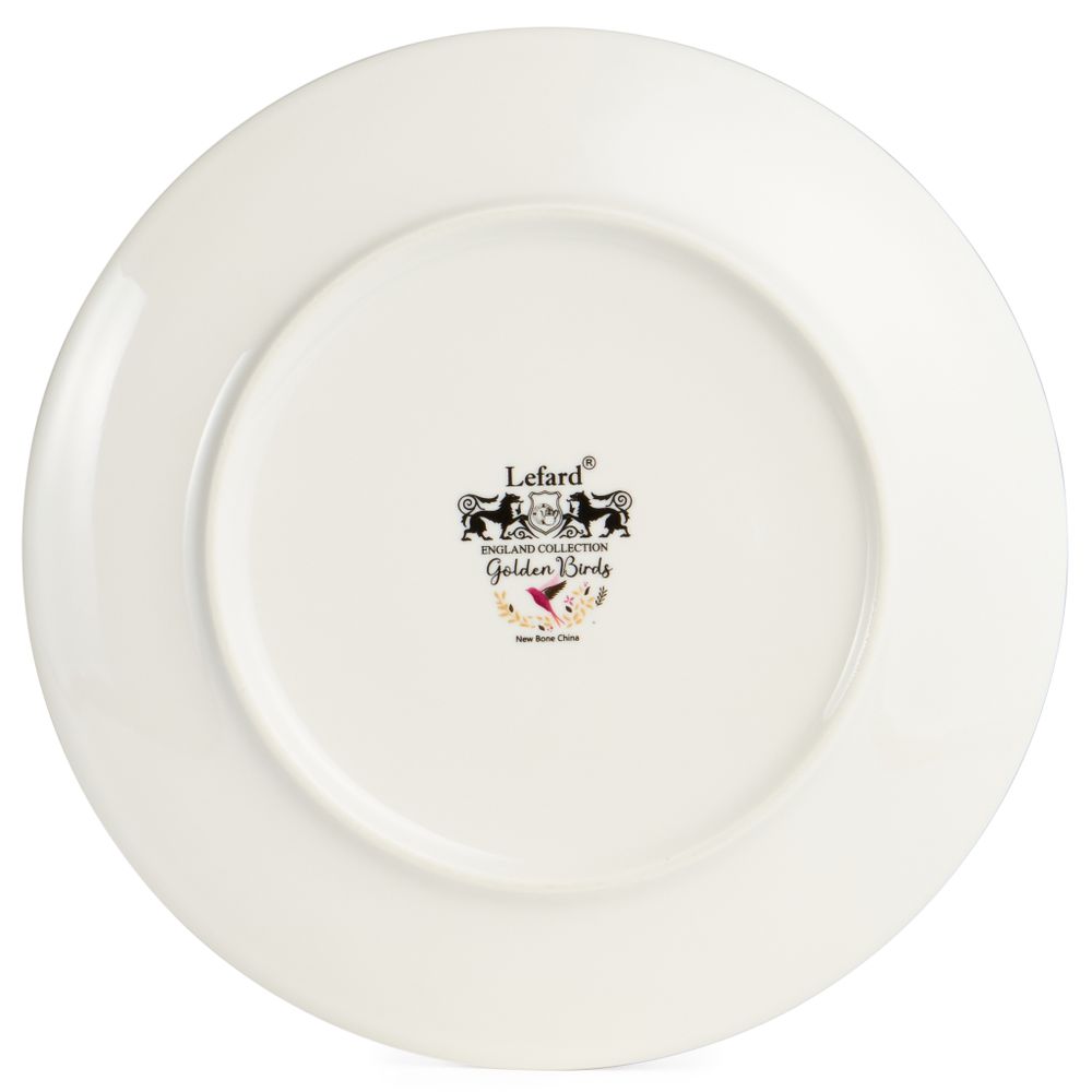 НАБОР ТАРЕЛОК ЗАКУСОЧНЫХ LEFARD "GOLDEN BIRDS" 4 ШТ. 20*2 СМ (КОР=10НАБ.)