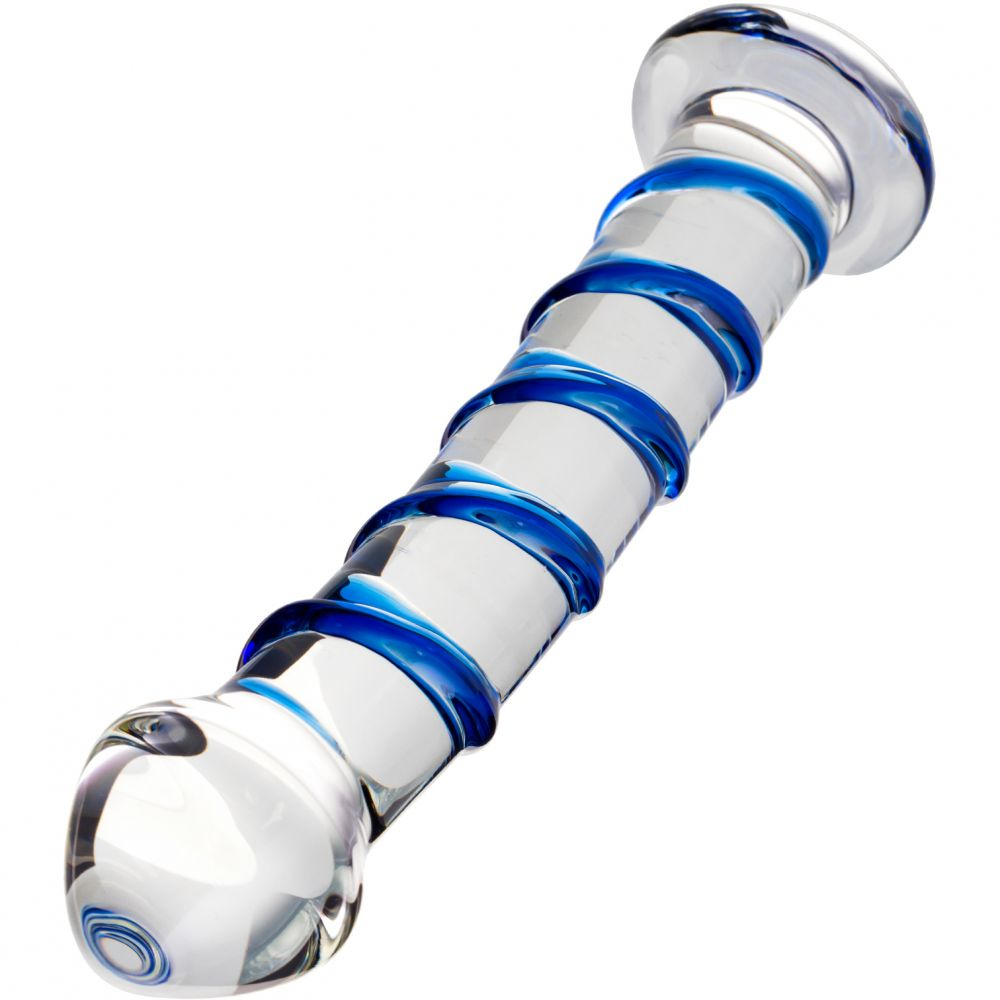 Фаллоимитатор из стекла, 17 см