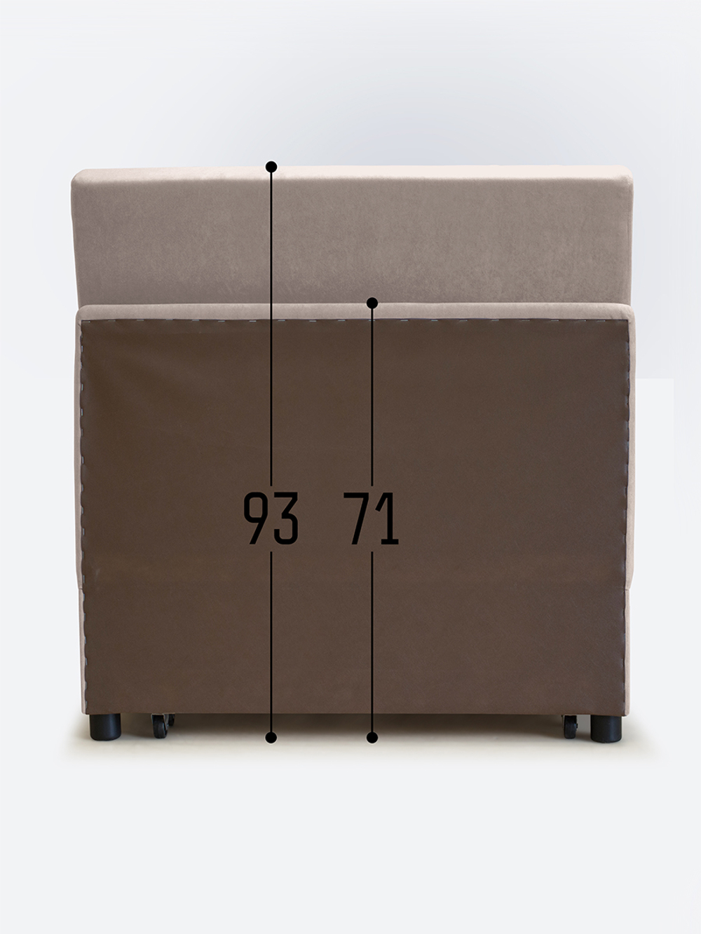 Кресло-кровать "Экономик" 90 см