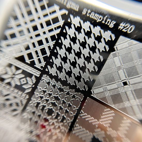 Пластина для стемпинга Enigma Stamping №020