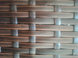 Обеденный комплект плетеной мебели из искусственного ротанга Сантос+Анкор