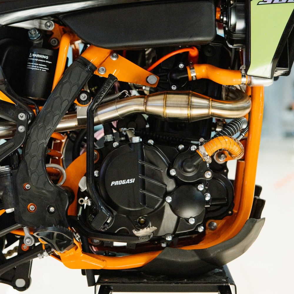 Мотоцикл эндуро PROGASI RACE 300 WAVE (NB300) Orange/ Yellow 21/18