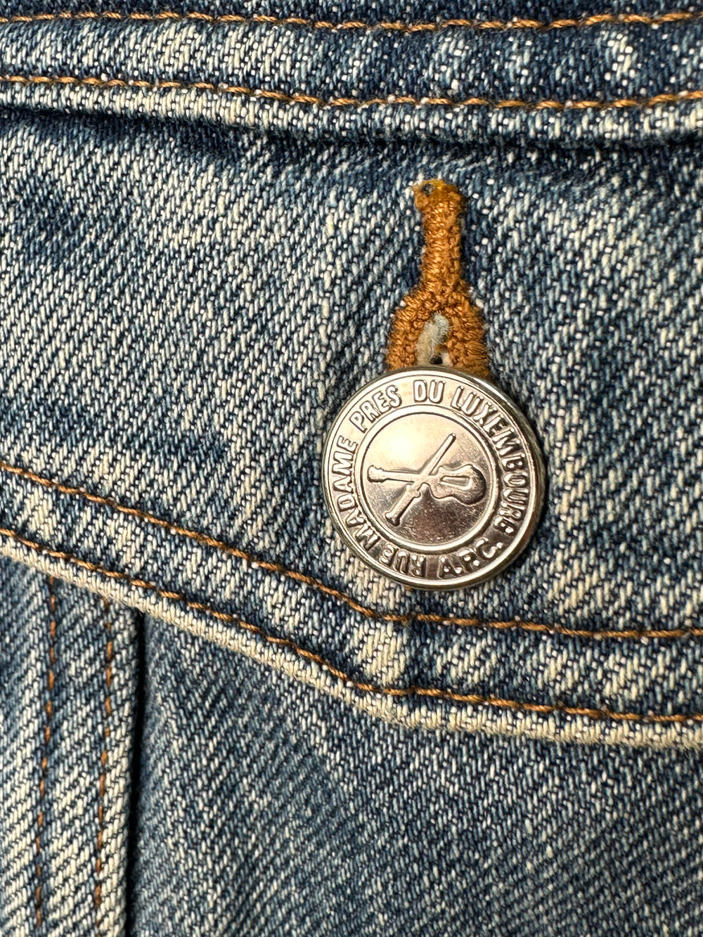 Джинсовая куртка A.P.C.