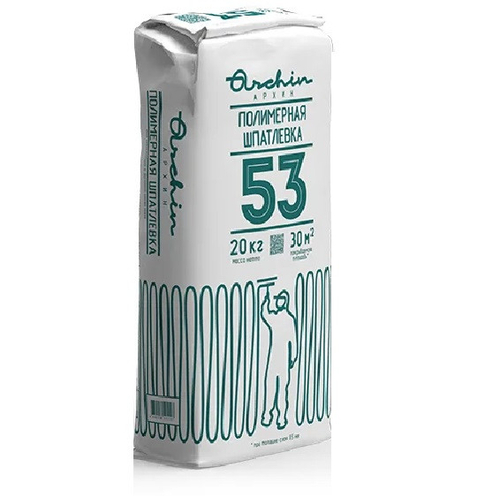 Шпатлевка полимерная Archin 53 20 кг