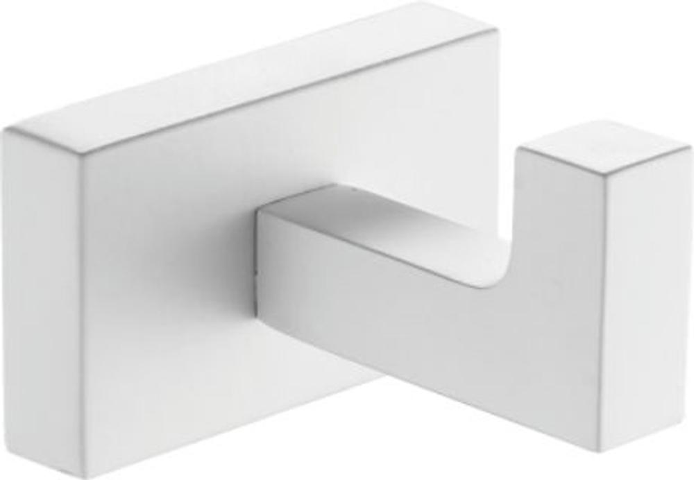 5001-F Крючок одинарный для полотенца (БЕЛЫЙ) ViEiR  (50/1шт)