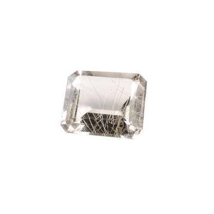 Вставка "Багет" кварц-волосатик 8.5ct