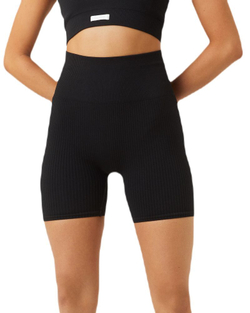 Женские теннисные шорты Bj_rn Borg Studio Seamless Rib Shorts - Black
