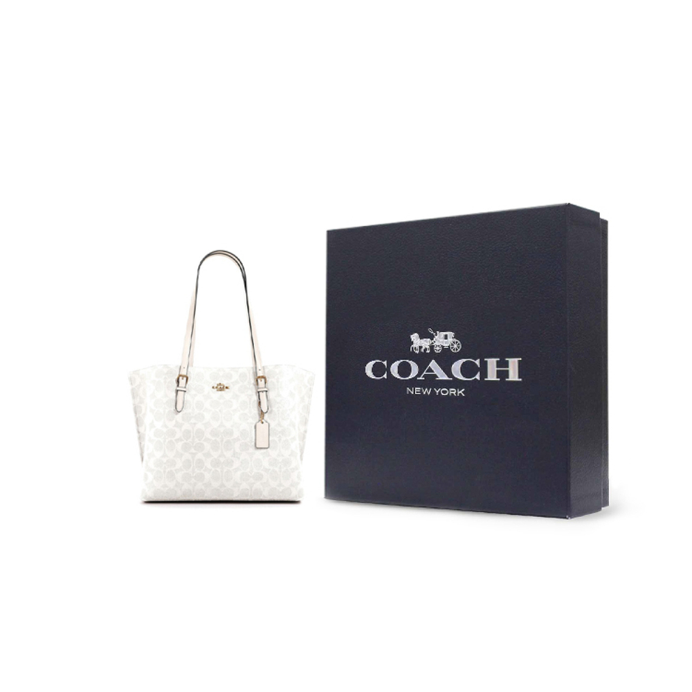 Сумка COACH Mollie 34 Logo Tote, 1665-IMRFF