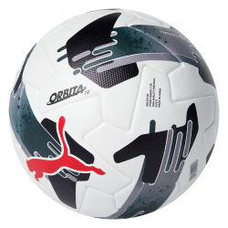 Мяч футб. PUMA Orbita 1 TB, 08432202, р.5, FIFA Quality Pro, 12 пан, ПУ, термосшивка, бело-черный