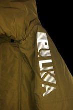 Горчичная удлиненная куртка PULKA 128-164