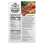 Brothers-All-Natural, Fruit Crisps, клубника, 12 пакетиков на одну порцию, 7,5 г (0,26 унции)