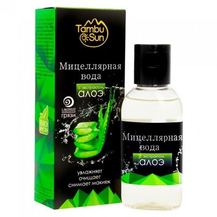 Мицеллярная вода "Tambusun" с экстрактом алоэ 50 мл.
