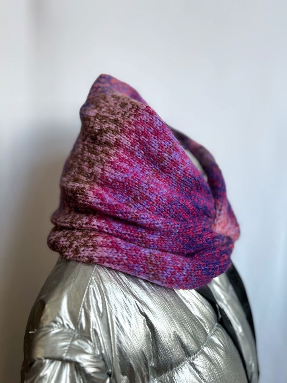 Пряжа для вязания DAMA теплая пушистая аркобалено