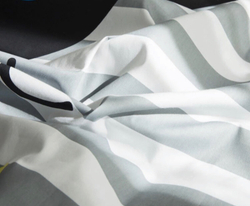 Постельное белье 1.5 Полуторка Сатин Детское Микки Маус Серый